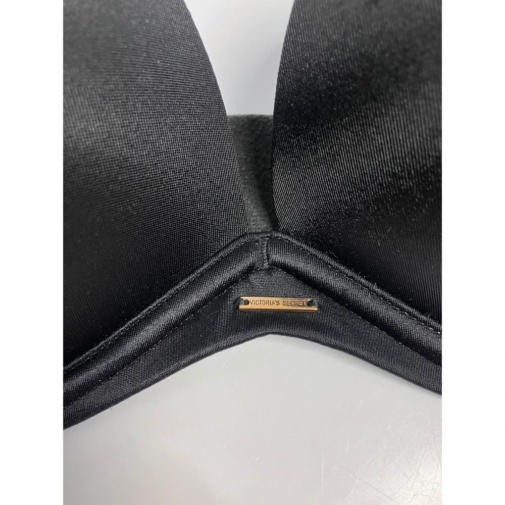 Victoria's Secret Strapless Bra Womens 34B Black Excellent Very Sexy Multi-Way
